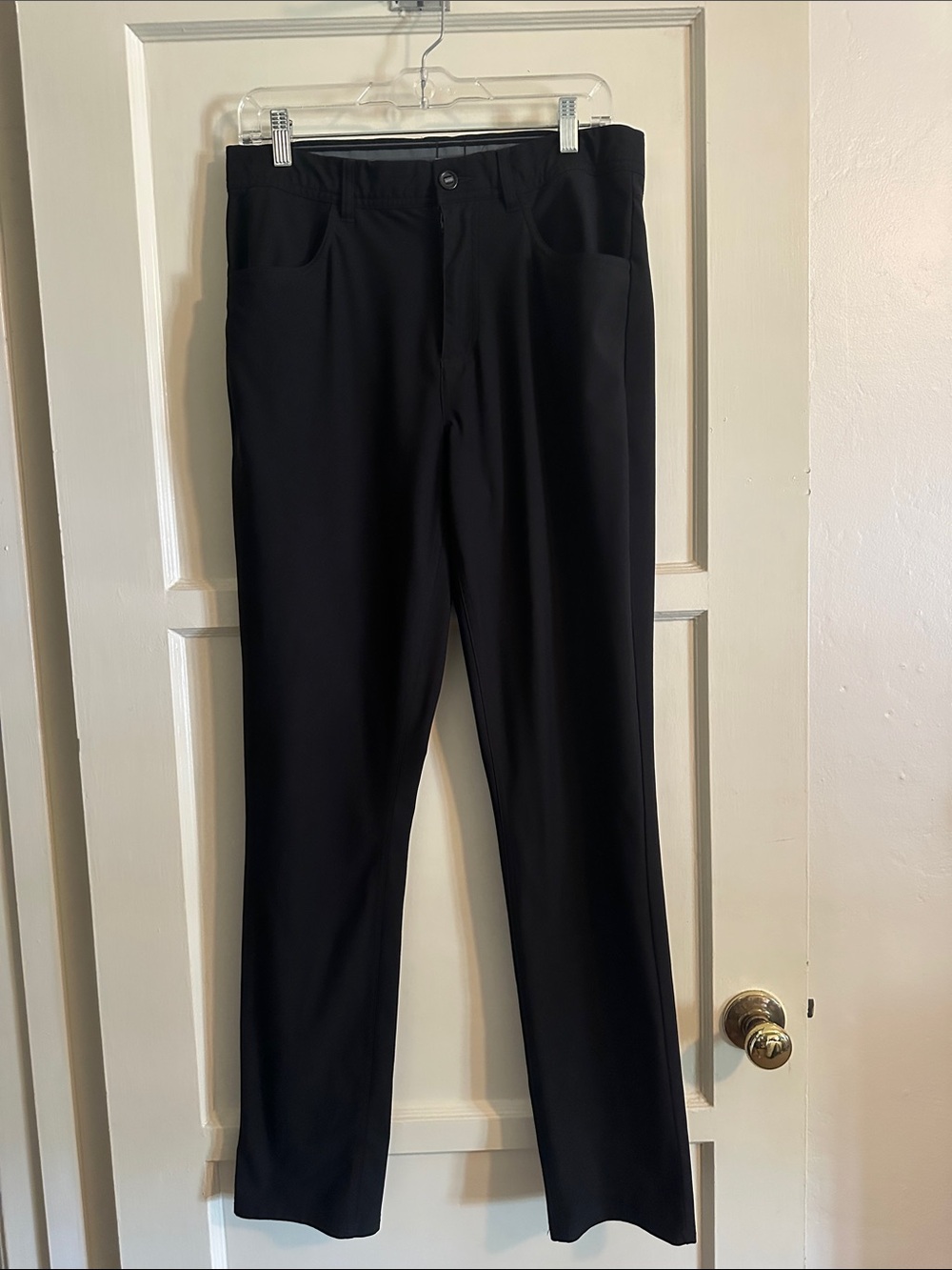 Black Puma Golf Pants